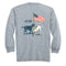 Youth Labs & Flags L/S: Silver