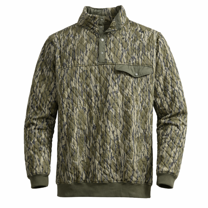 Hermitage Quarter-Snap: Mossy Oak Bottomland – Heybo Outdoors