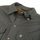 Crosscut Zip Jacket: Charcoal