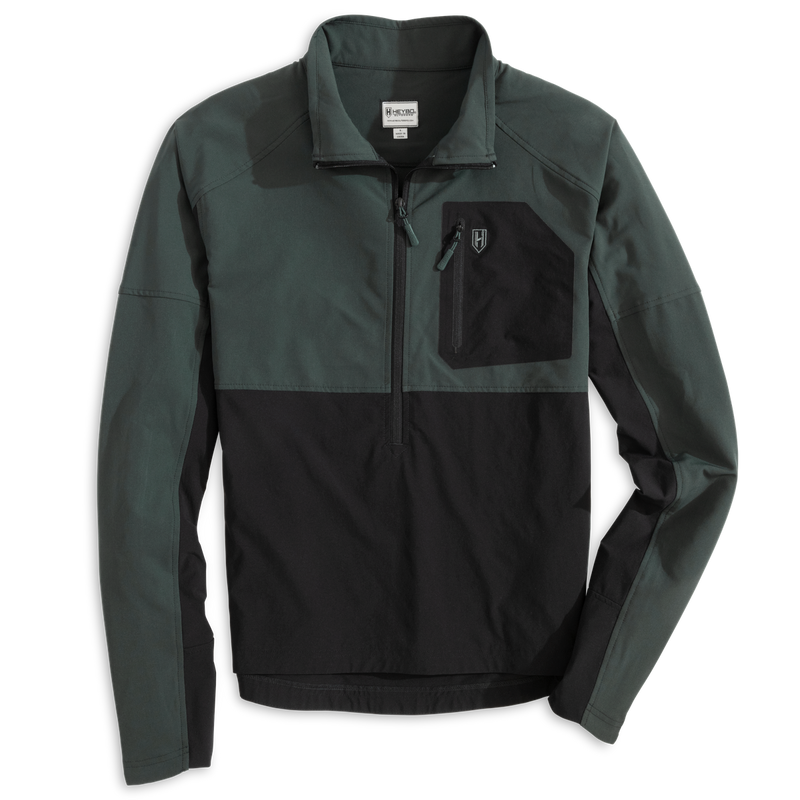 Pro Quarter Pullover: Charcoal