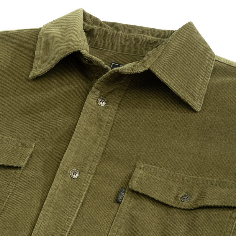 Darden Corduroy Shirt: Bark