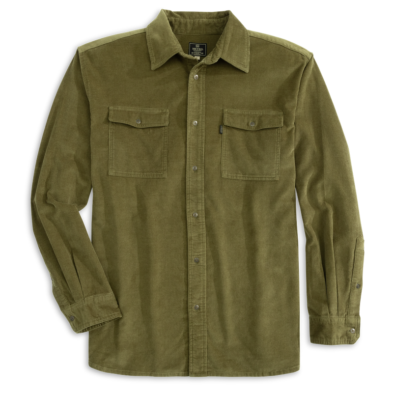 Darden Corduroy Shirt: Bark