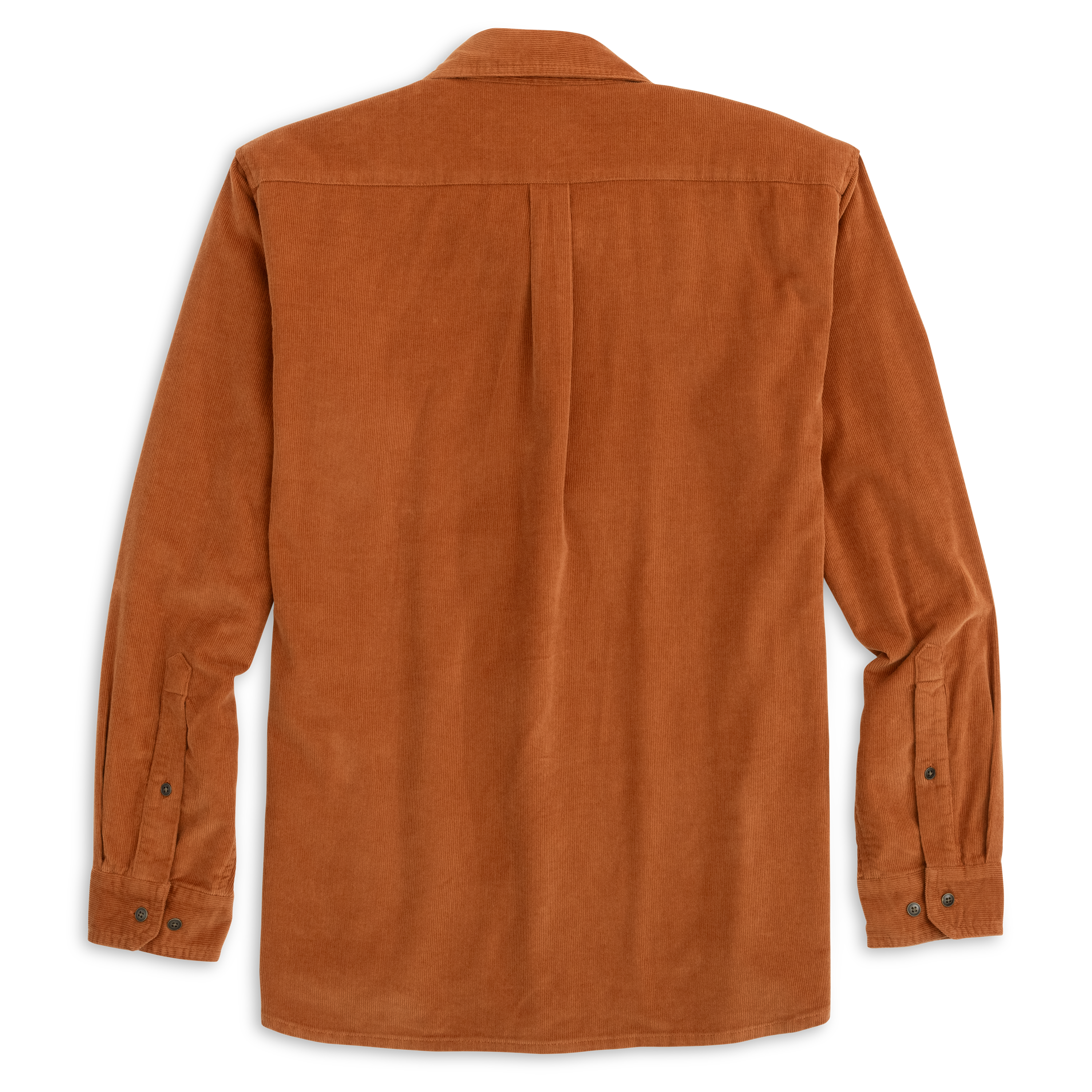 Darden Corduroy Shirt: Rust