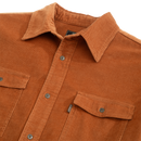 Darden Corduroy Shirt: Rust