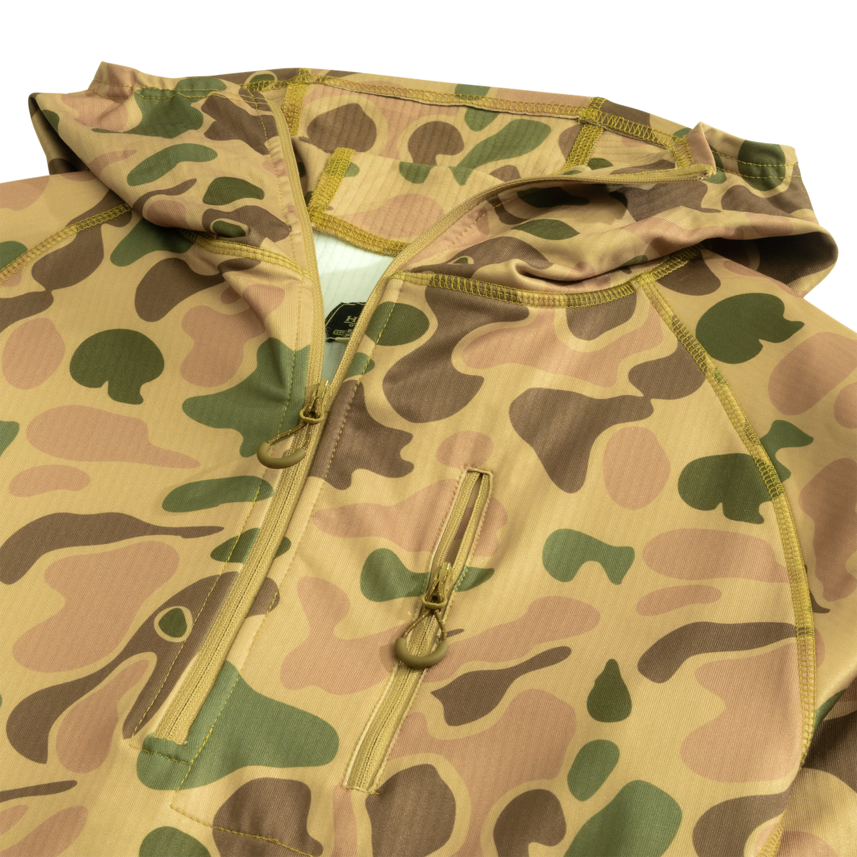 Ascension 1/4 Zip: Heybo Traditions Camo