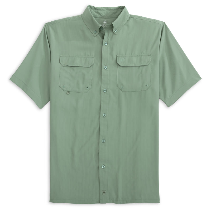 The Beaufort Short Sleeve: Bay Green