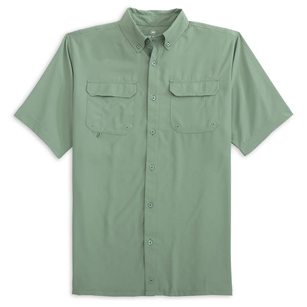 The Beaufort Short Sleeve: Bay Green | Heybo Outdoors