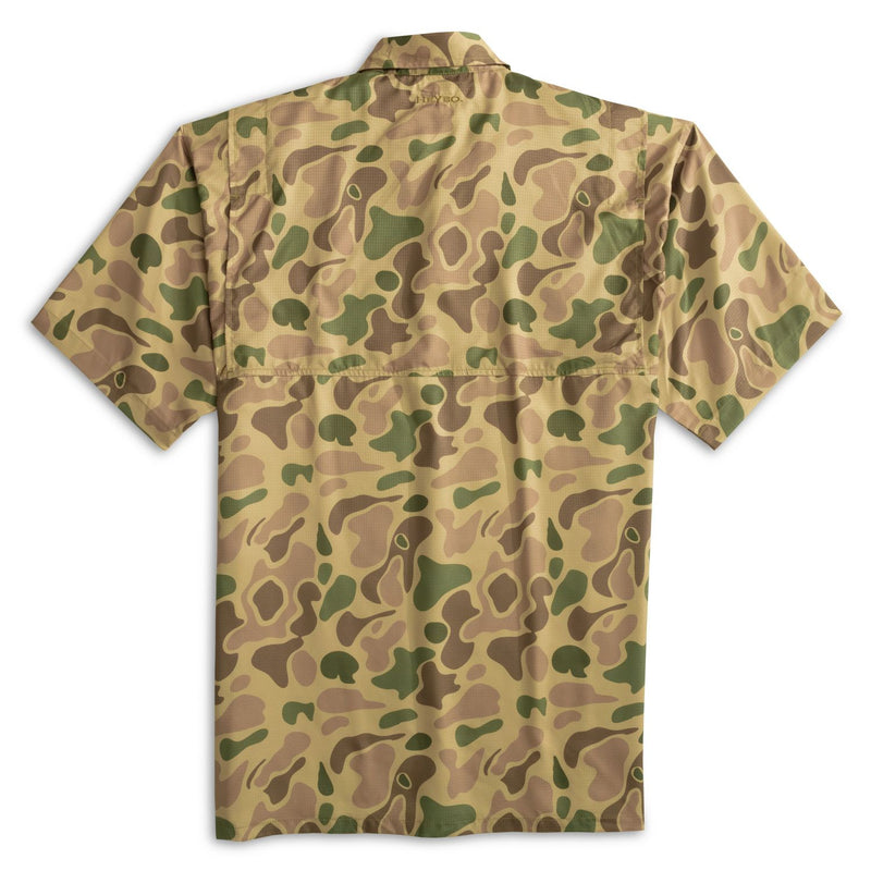 Outfitter Short Sleeve Shirt: Traditions Camo