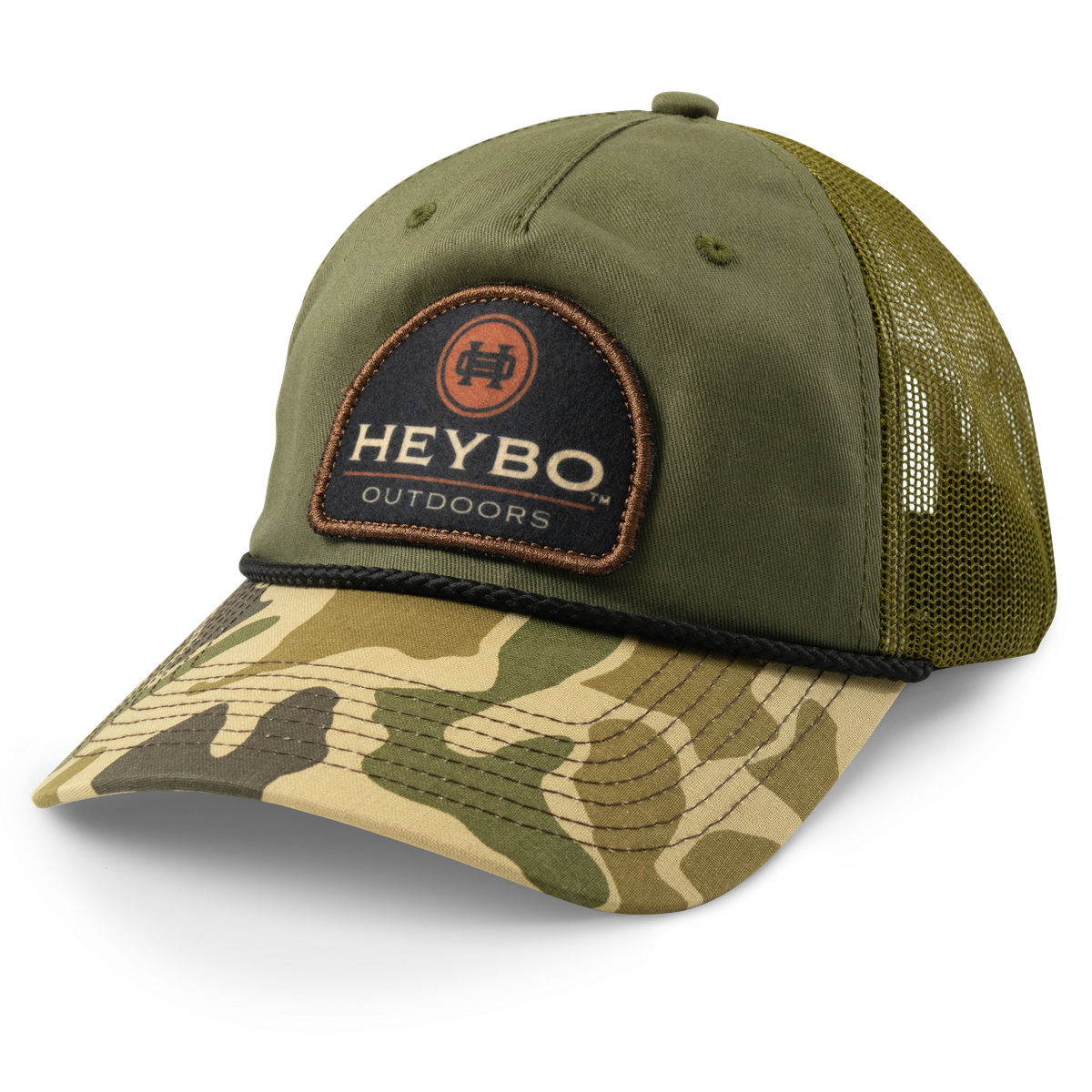 Stamp Felt Patch Unstructured Hat