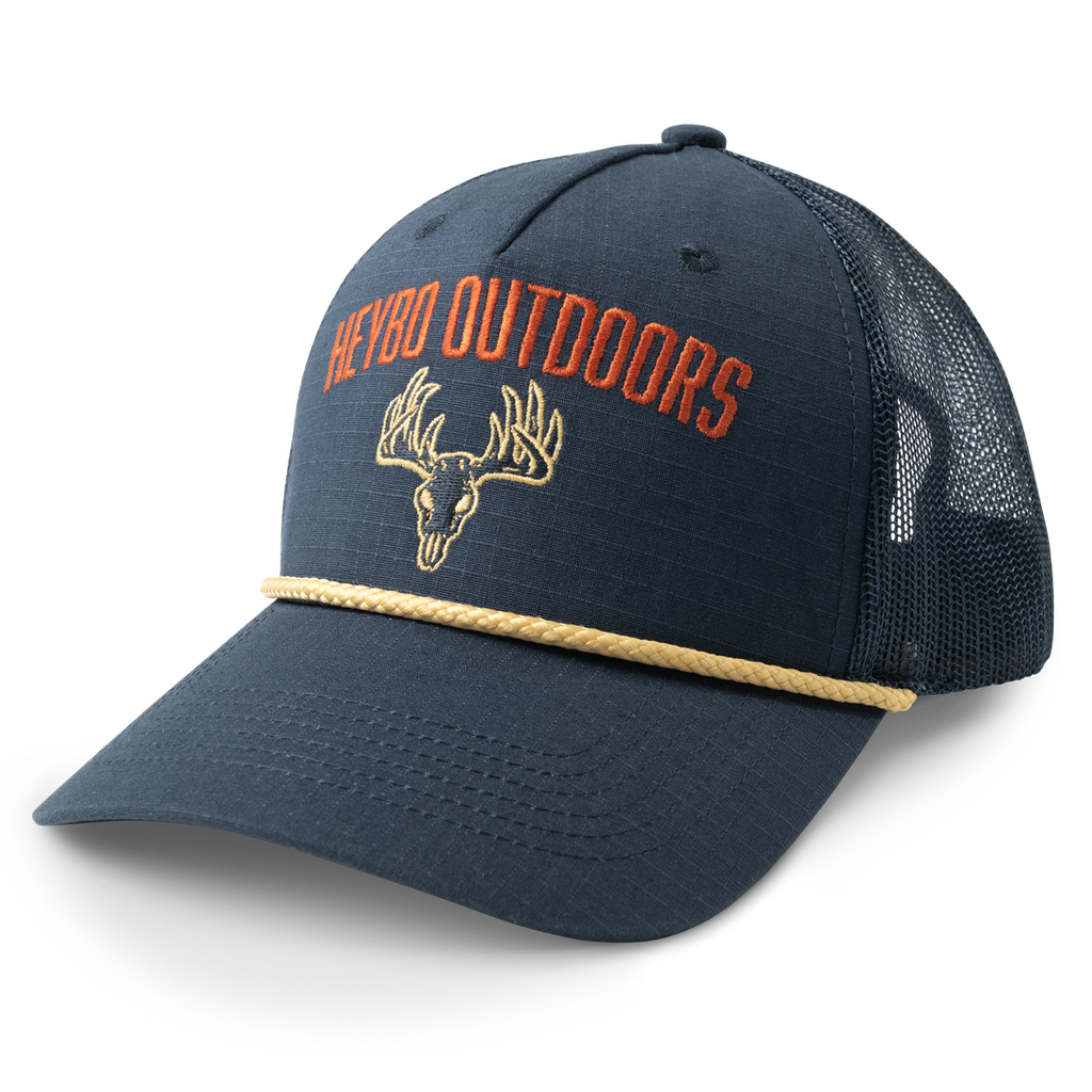 Skull Ripstop Rope Trucker | Heybo Outdoors