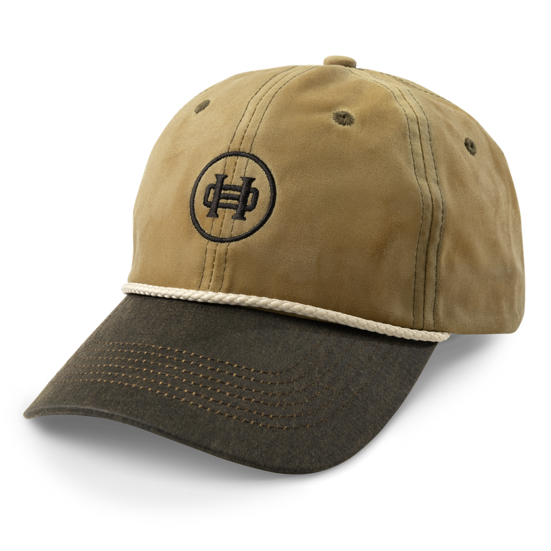 Icon Embroidered Waxed Unstructured Hat