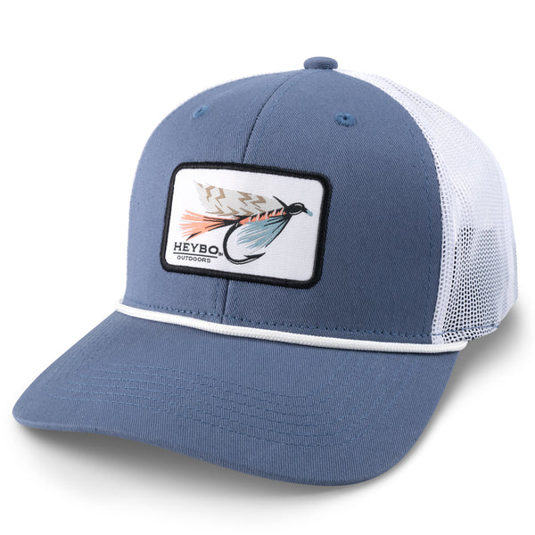 海外アウトドアブランドキャップ【HEYBO OUTDOORS／ヘイボー】フリー Fly Patch Rope Hat – Heybo Outdoors
