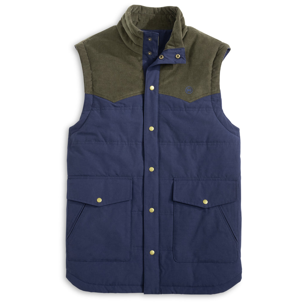 Rancher Vest: Navy