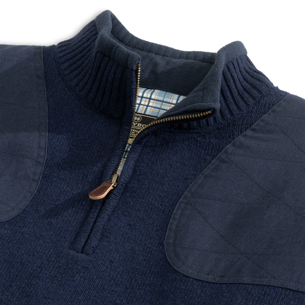 Uplander 1/4 Zip: Navy