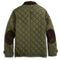 Evans Quilted Jacket: Olive