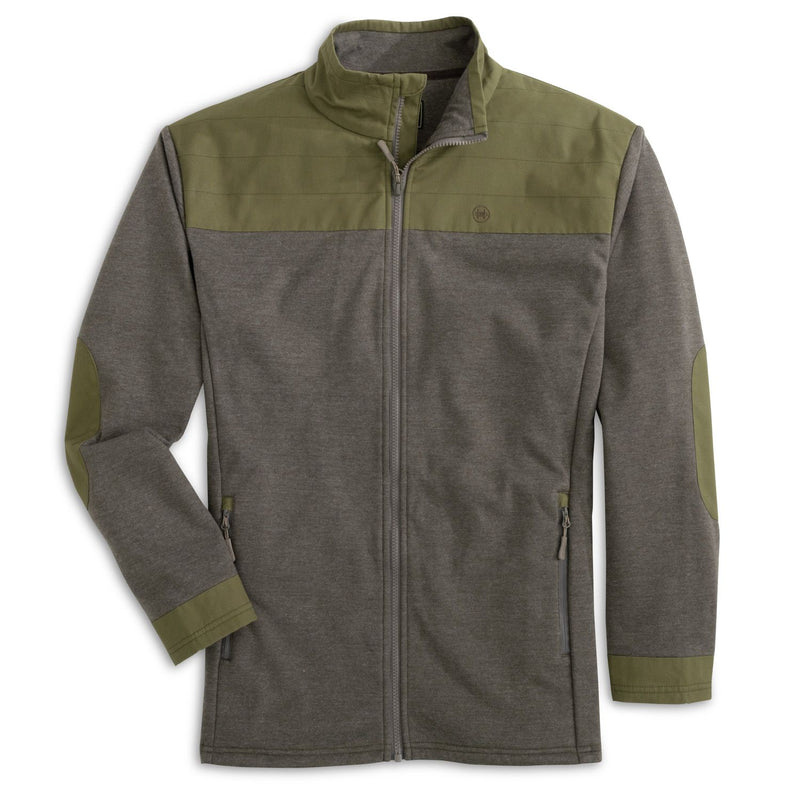 Sentry Hybrid Jacket: Olive/Brown