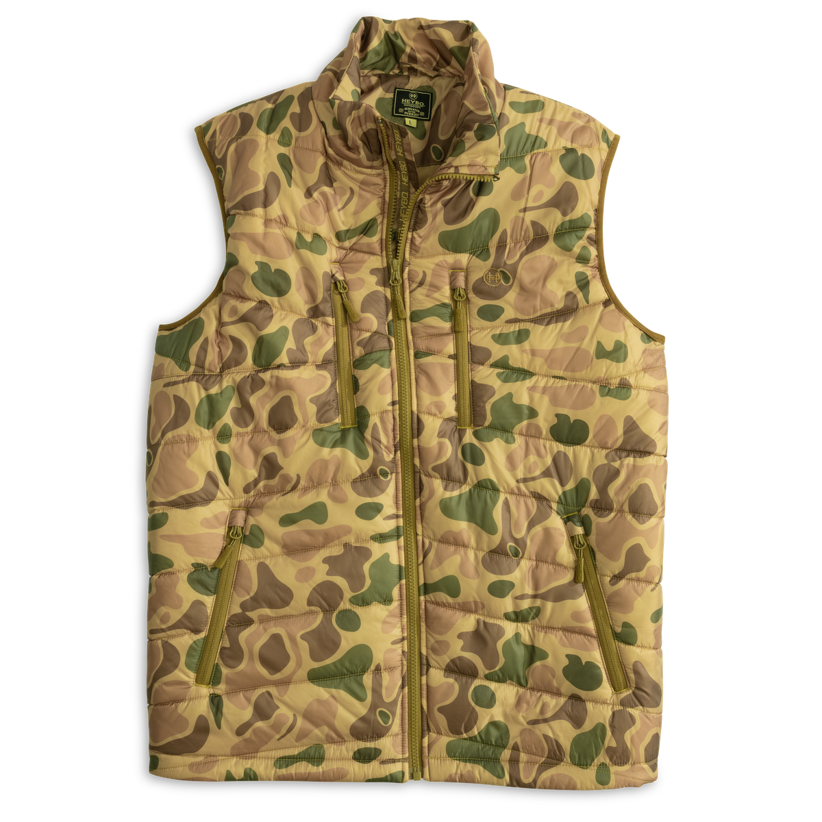 Open Country Vest: Heybo Traditions Camo