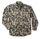 Stonecamp Flannel: Heybo Traditions Camo Olive