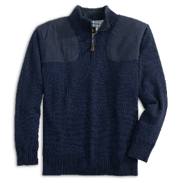 Uplander 1/4 Zip: Navy
