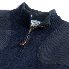 Uplander 1/4 Zip: Navy