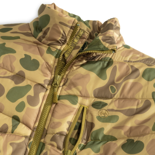Open Country Jacket: Heybo Traditions Camo