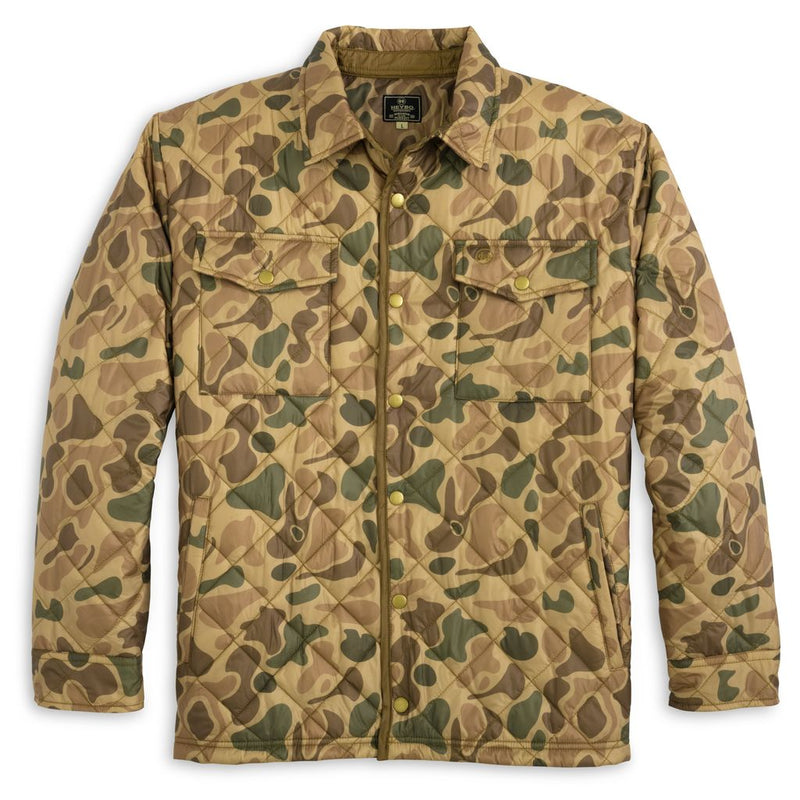 Open Country Snap Shirt: Heybo Traditions Camo