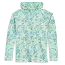 Oceanside Hoodie: Heybo Traditions Camo Green