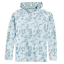 Oceanside Hoodie: Heybo Traditions Camo Blue