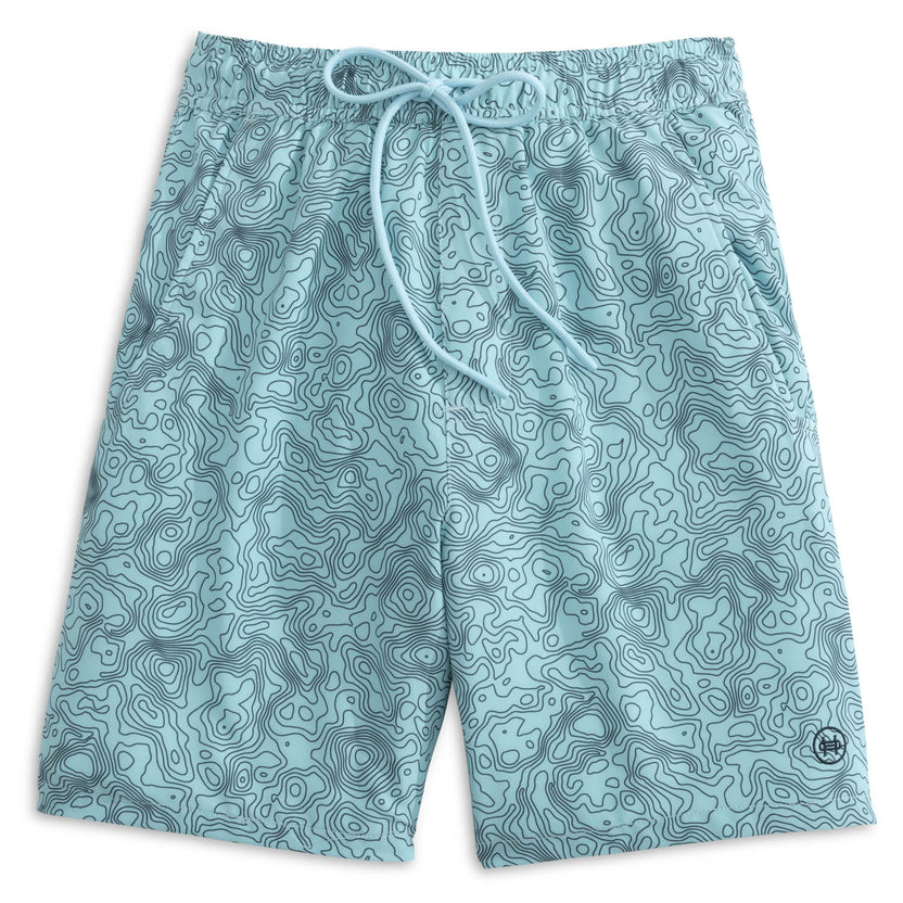 Ebb Tide Swim Trunk: Topo Map – Heybo Outdoors