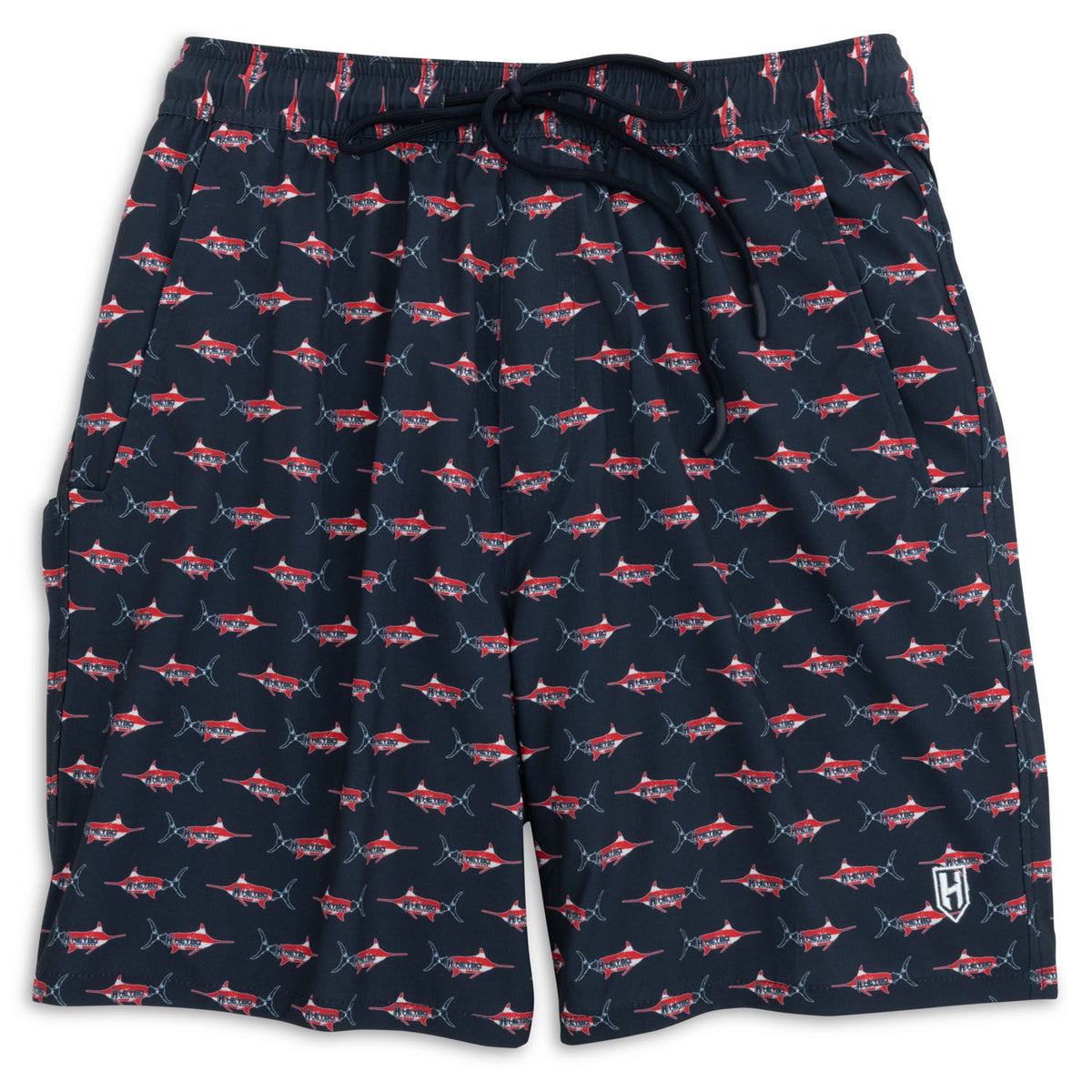 Ebb Tide Swim Trunk: American Marlin – Heybo Outdoors