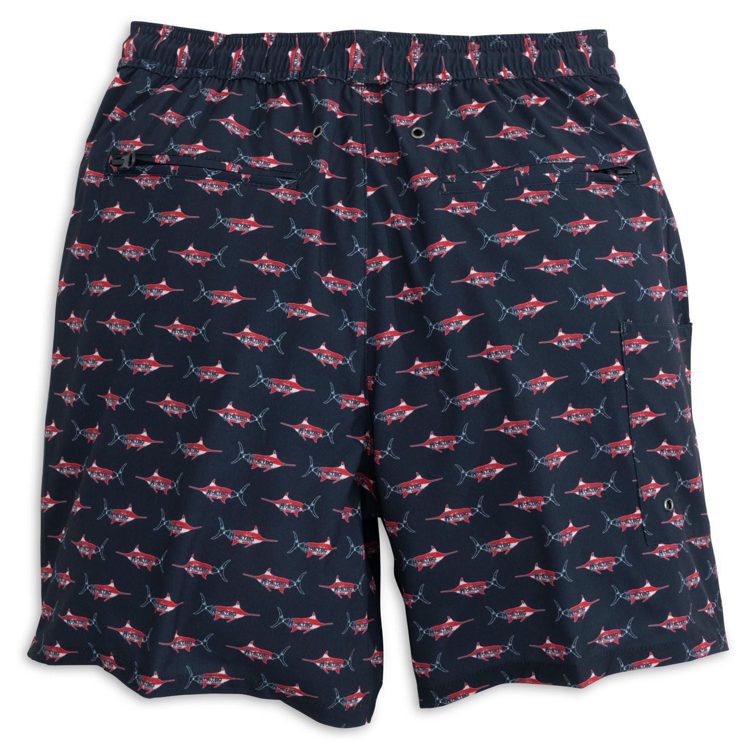 Ebb Tide Swim Trunk: American Marlin – Heybo Outdoors