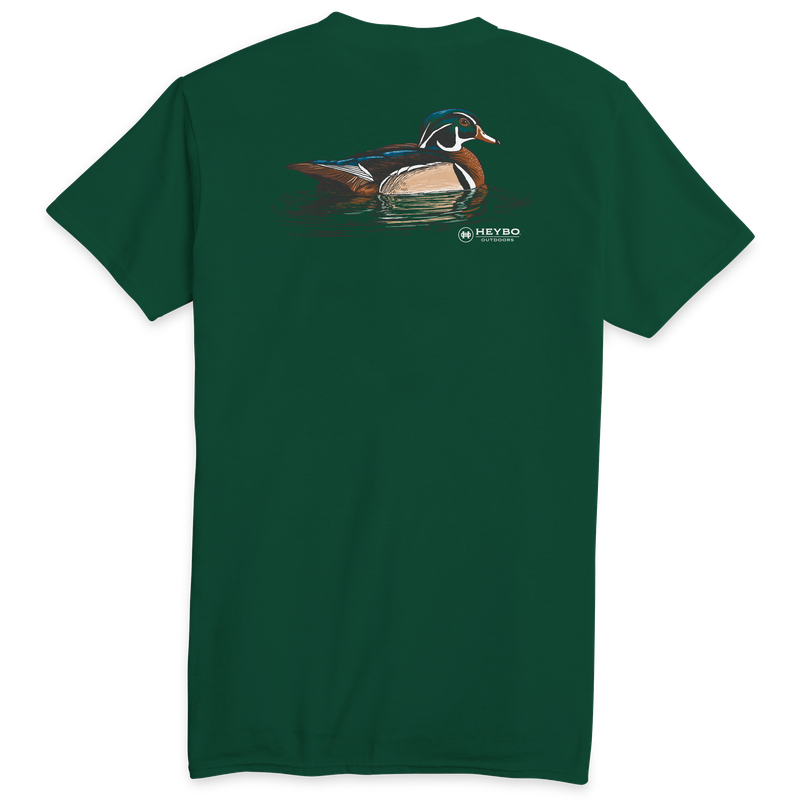 Swimming Mallard