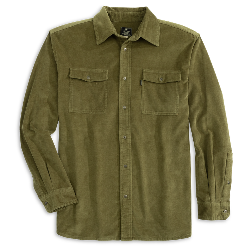 Darden Corduroy Shirt: Olive