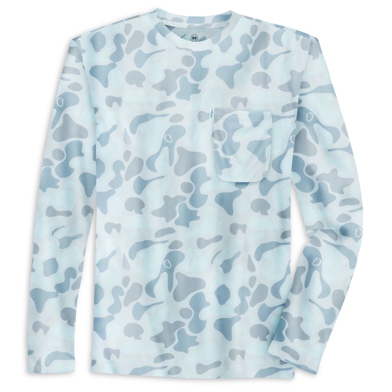 Oceanside Crewneck Youth: Blue Ocean Camo