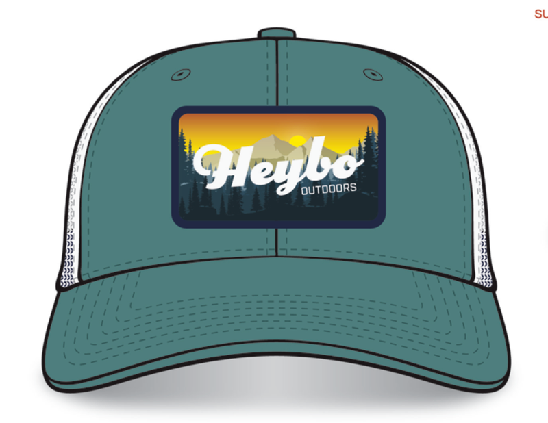 Mountain Sunrise Meshback Trucker