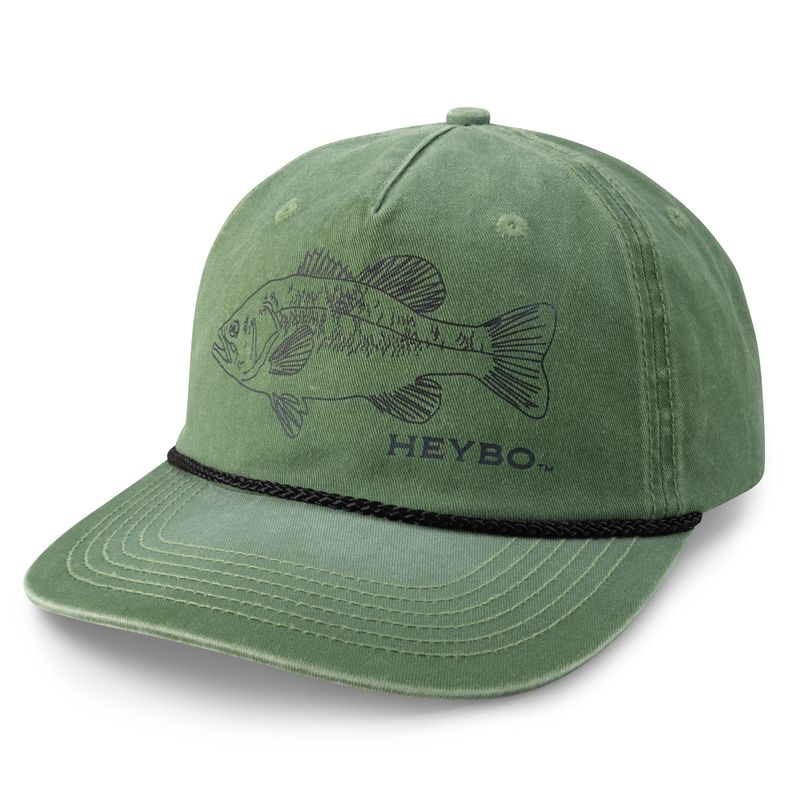 Crappie Rope Hat – Heybo Outdoors