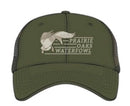 Unstructured Camo Mesh Hat