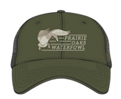 Unstructured Camo Mesh Hat