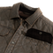 Keel Antique Cotton Jac Shirt Jacket: Brown