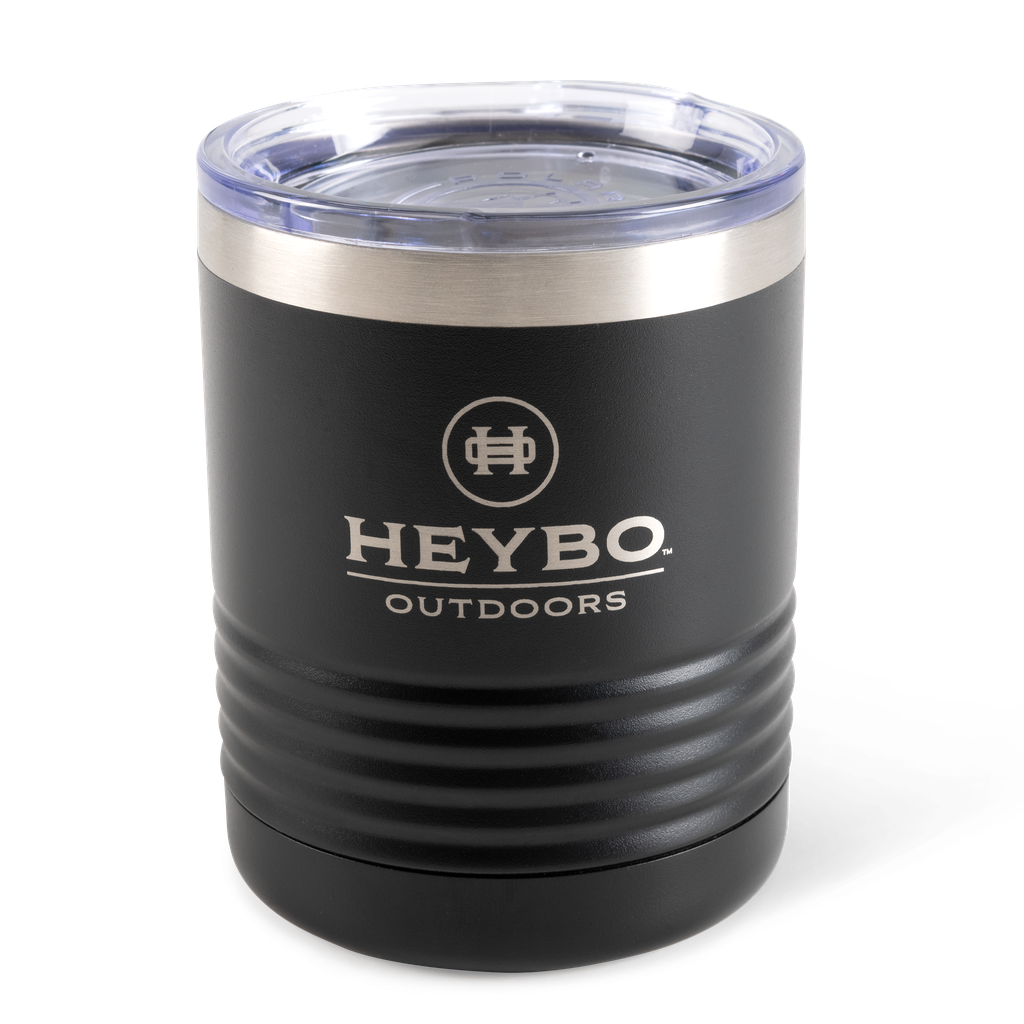 12 oz Lowball Tumbler: Black
