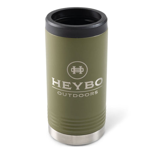 12 oz. Slim Can Cooler: Olive