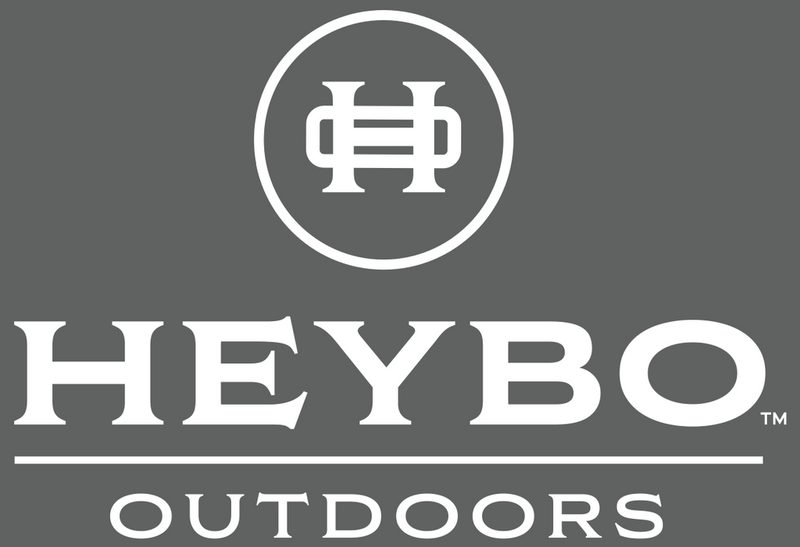 Heybo Logo Decal: White