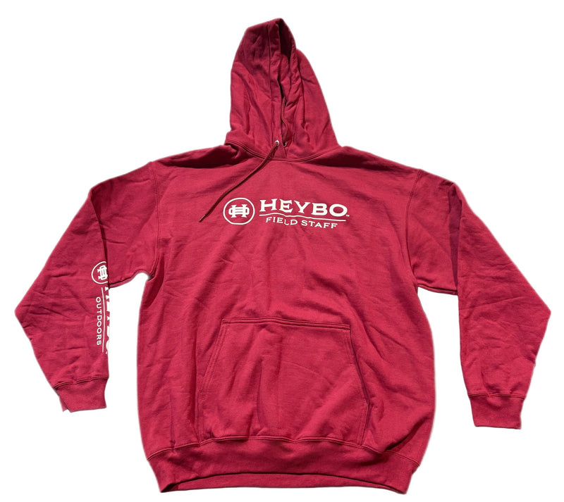 Field Staff Hoodie: Cardinal