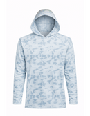 Oceanside Hoodie: Heybo Traditions Camo Blue