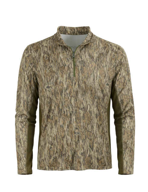 Wanderer 1/4 Zip: Mossy Oak Original Bottomland
