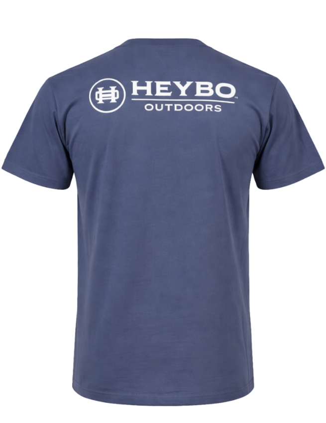 Traditional Logo Tee: Navy