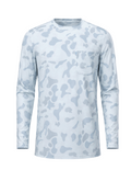 Oceanside Crew Neck: Heybo Traditions Camo Blue