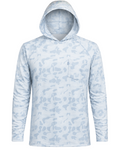Oceanside Hoodie: Heybo Traditions Camo Blue