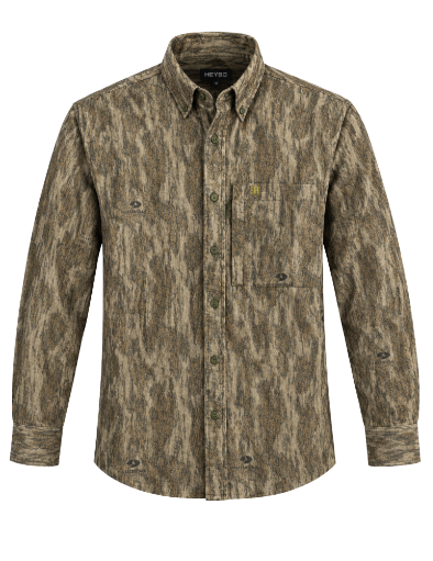 Stonecamp Camo Flannel: Bottomland