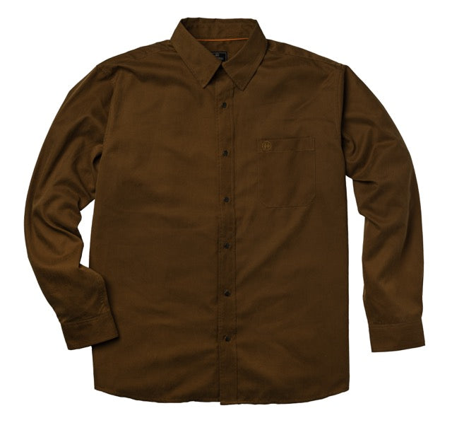 Covington Dress Shirt: Tobacco